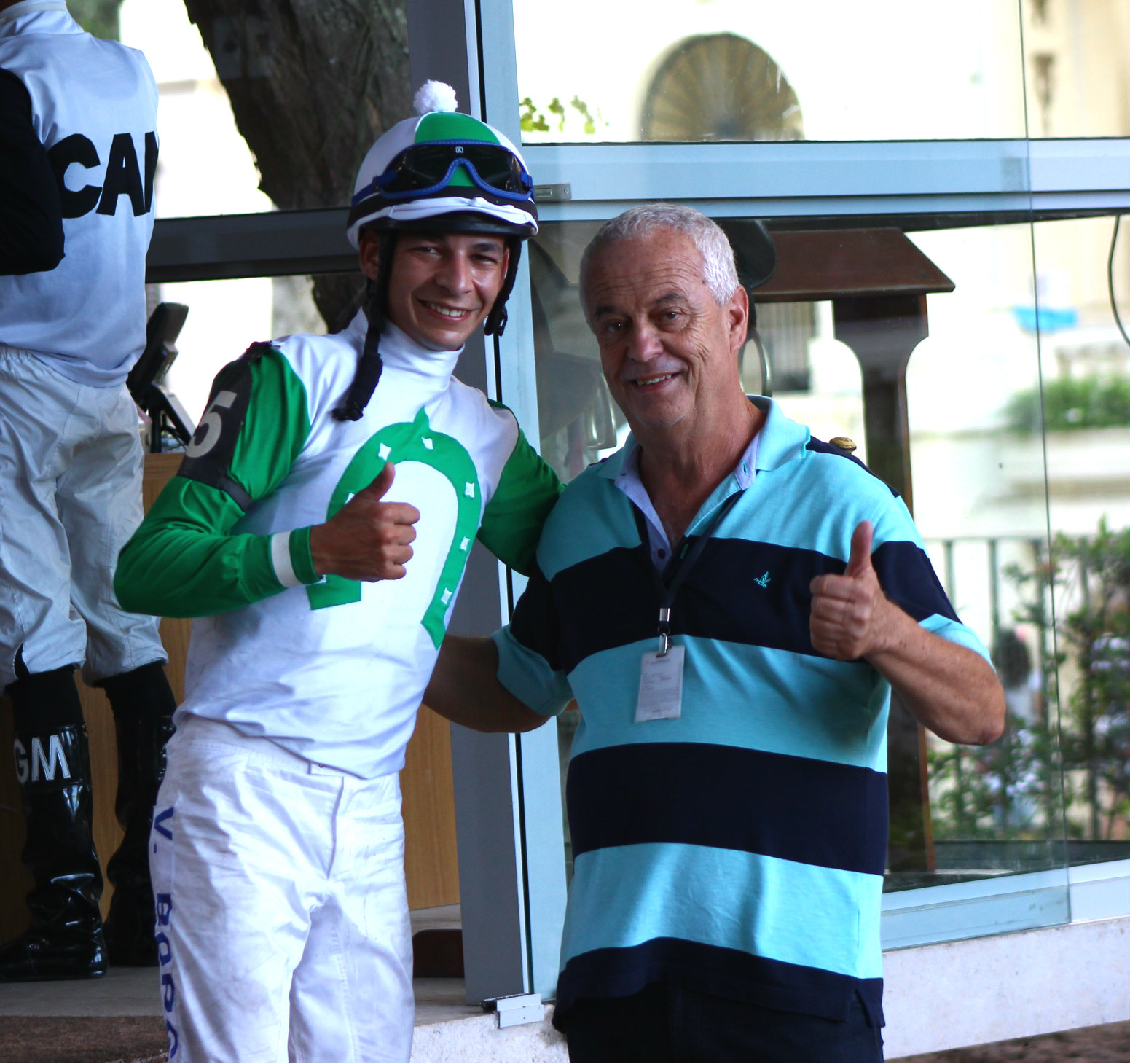 V.Borges e treinador