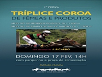 Dia 17/02 começam as Tríplices Coroas