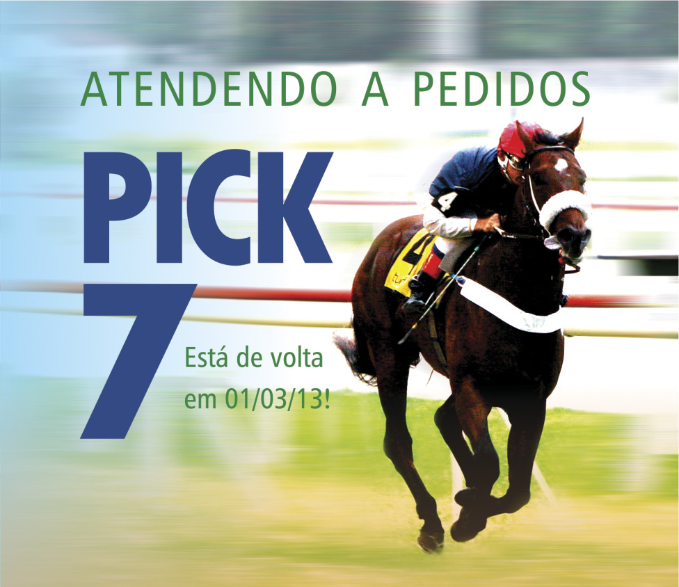 Atendendo a pedidos: o PICK 7 está de volta!