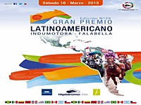 Sábado, no Chile, o XXIX  Gran Premio Associacion Latinoamericana de Jockeys Clubs (G1)