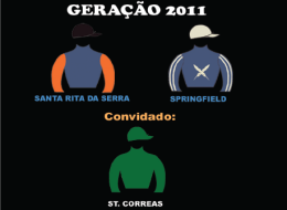 Hoje, no Tattersall da Gávea, leilão de potros dos Haras Santa Rita da Serra, Springfield e Stud Correas