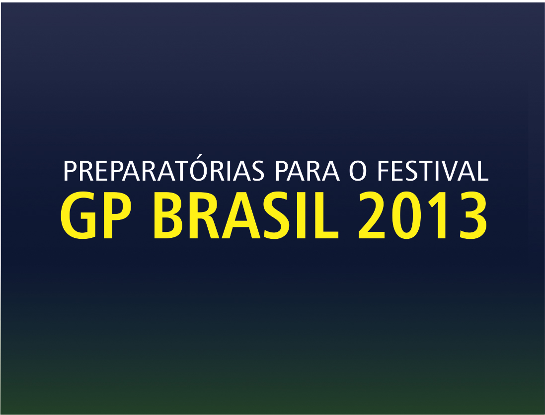 Veja como foram as preparatórias para o Festival do GP Brasil 2013