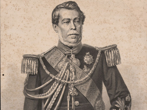 Duque de Caxias, uma das figuras mais marcantes e ilustres da história do turfe no Brasil