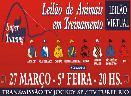 APPS realiza hoje, 27 de março, Leilão Virtual de Animais em Treinamento