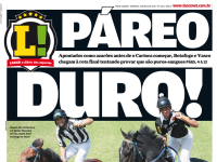 JCB é capa do jornal O Lance na final do Campeonato Carioca