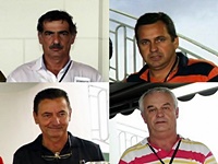Venâncio Sampaio, Guignoni e Menegolo conseguiram quatro vitórias na semana máxima