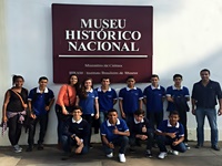 Alunos da EPT visitam a Igreja da Candelária e o Museu Histórico Nacional