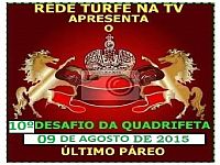 Sorteados para o 10º Desafio da Quadrifeta – Rede Turfe na TV
