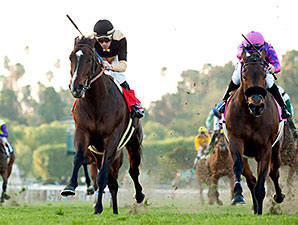 Bal a Bali foi terceiro no San Gabriel Stakes (G2). O azarão Flamboyant foi o vencedor