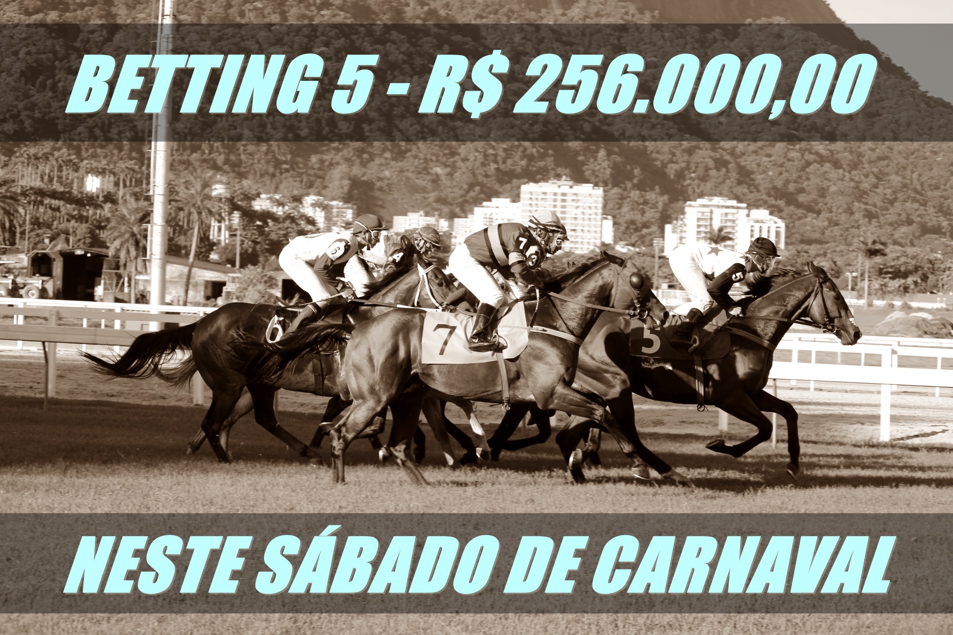 BETTING 5 Bonificação de R$ 256.000,00 neste sábado; Não deixe de fazer sua aposta!
