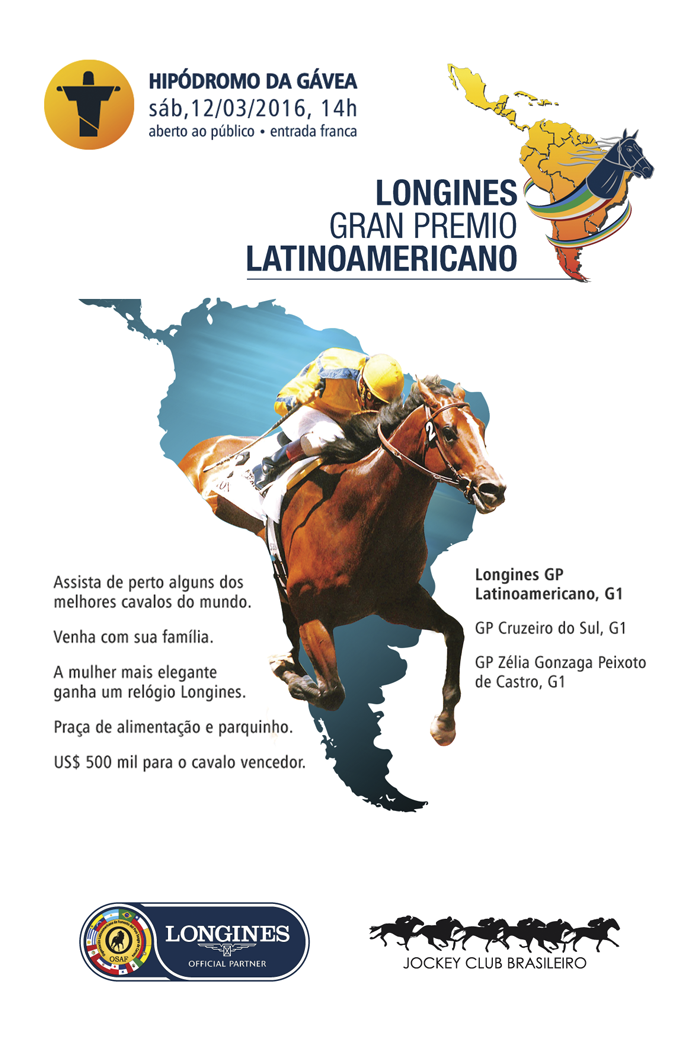 Vem aí o Longines GP Latinoamericano: sábado, 12 de março!