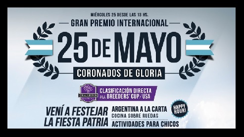 Dia de festa em San Isidro: provas de grupo e classificatória para a Breeders’ Cup (GI) agitam o turfe argentino