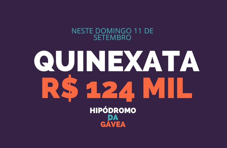 QUINEXATA Bonificação de R$ 124 mil – SUPER BETTING R$ 15 mil neste DOMINGO (11)