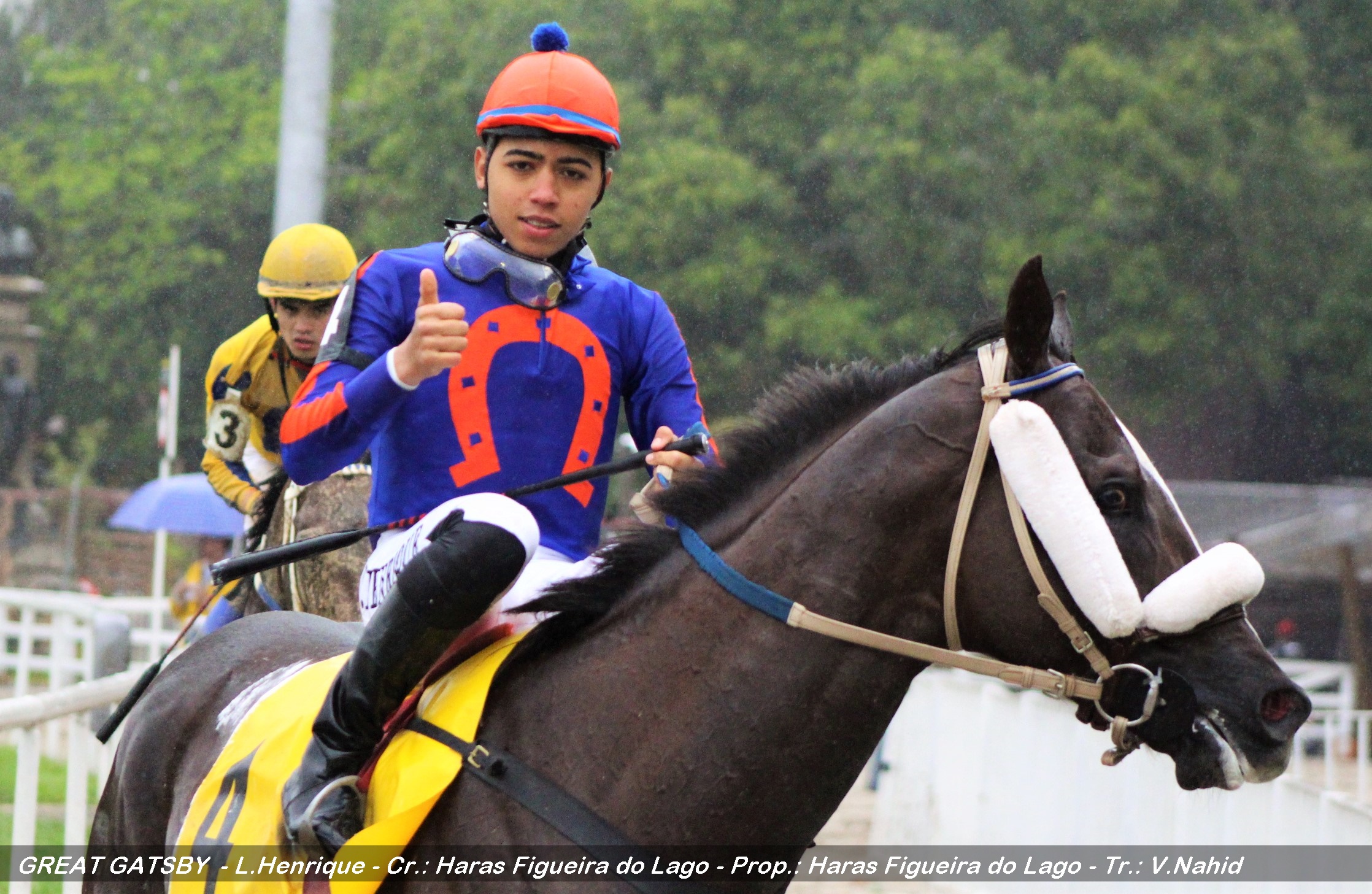 Na primeira semana após passar a jóquei, L. Henrique vence três carreiras