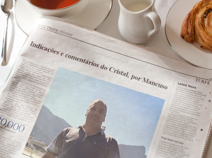 Indicações e comentários do Cristal, por Leandro Mancuso – Quinta-feira (17)