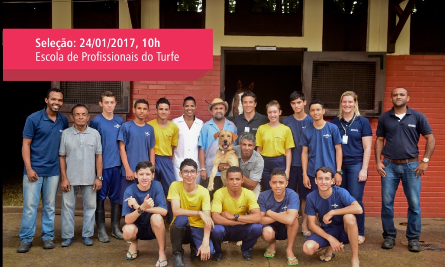 Escola de Profissionais do Turfe seleciona novos alunos para 2017