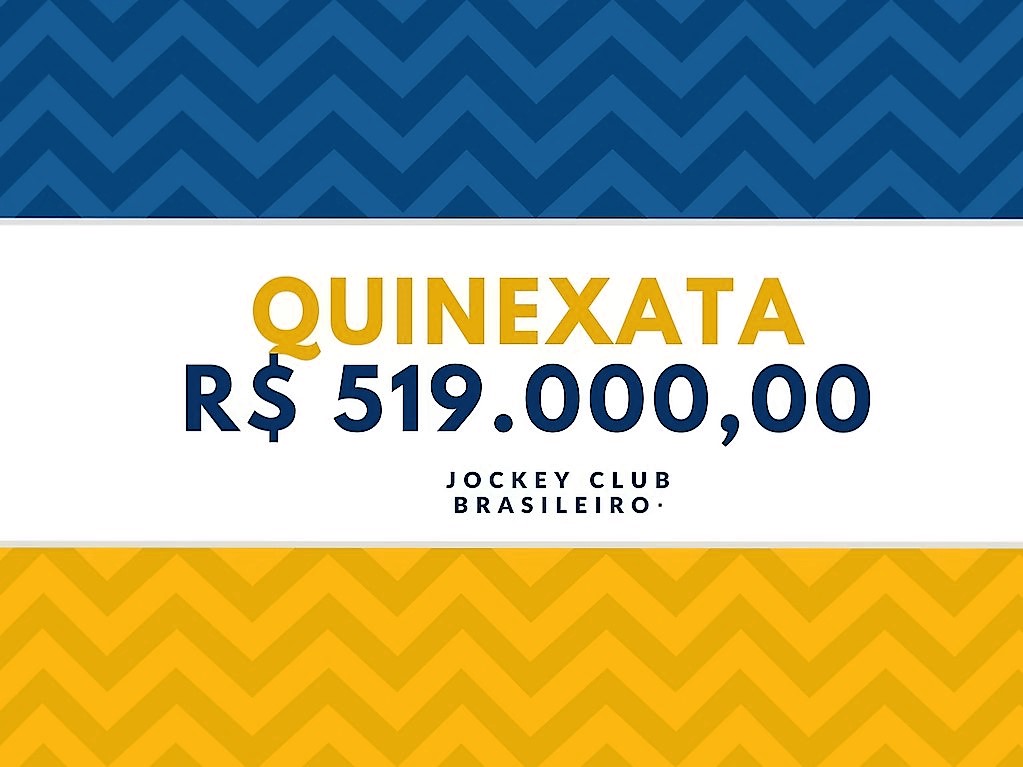 R$ 519 mil! Quinexata tem o maior prêmio do ano nesta Segunda (26)
