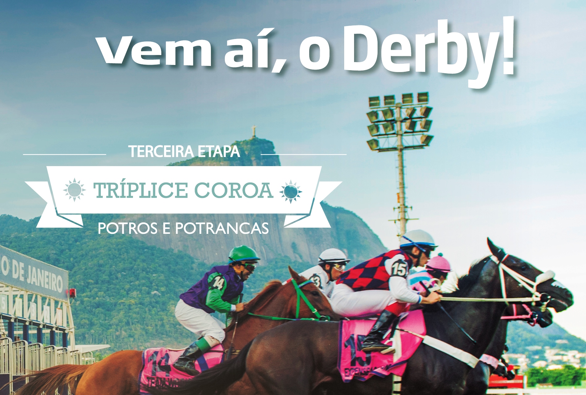Vem aí o Derby, o mais importante páreo do mundo para produtos de 3 anos!