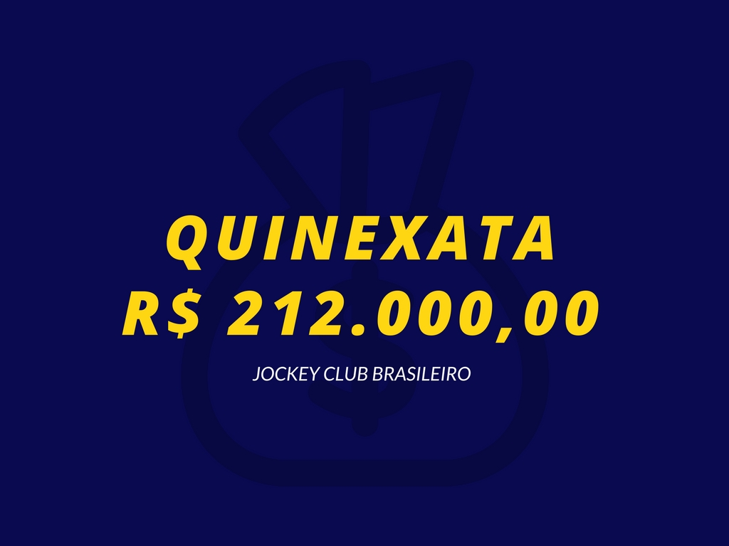 QUINEXATA Bonificação de R$ 212 mil – SUPER BETTING R$ 15 mil – PICK 7 com garantia de R$ 60 mil – SEGUNDA (17)