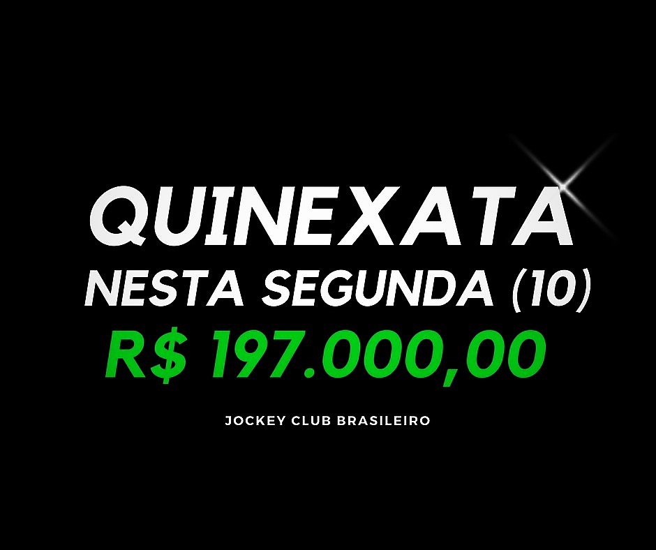 QUINEXATA Bonificação de R$ 197 mil – SUPER BETTING R$ 15 mil – PICK 7 com garantia de R$ 60 mil – SEGUNDA (10)