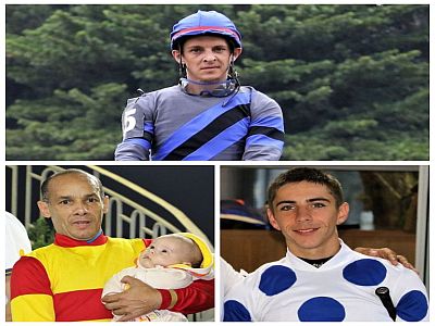 Jóqueis: Valdinei Gil, Carlos Lavor e Bernardo Pinheiro destacam-se