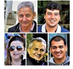 Três vitórias para cinco treinadores