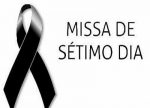 Anúncio de Missa de sétimo dia: Dona Zulma de Castro