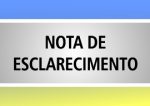Nota de esclarecimento