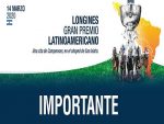 Latino será disputado sem a presença de público em San Isidro