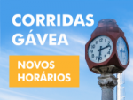 Corridas na Gávea em novos horários a partir de MARÇO