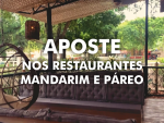 Promotoras de apostas exclusivas nos restaurantes Mandarim e Páreo até 13/04