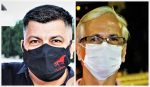 Três vezes Leonardo José dos Reis e Alvaro Castillo