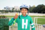 Aprendiz Eduardo Neves vence a primeira corrida de sua carreira