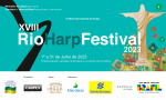 Concerto de harpas internacional gratuito no Jockey: segunda-feira, 10/07!