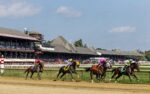 Potrancas em ação na melhor carreira de Saratoga nesta quarta-feira (13)