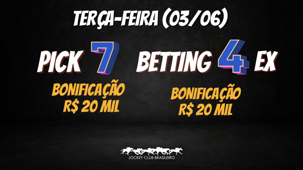 Bonificações das Acumuladas Especiais são as atrações da noturna de terça-feira (03)