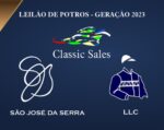 APPS: Nesta 5ª. Feira, Leilão de potros dos Haras São José da Serra e LLC