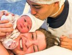 Nasce Manoela, filha do jóquei Leandro Henrique e da treinadora Victoria Mota