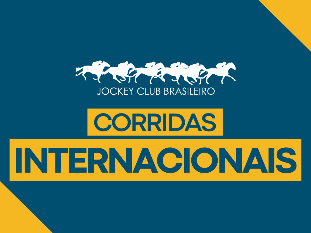 Corridas Internacionais – Programação pela Tv Turfe e Internet (QUARTA-FEIRA 03/06/2026)