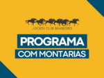 Programa com montarias para os dias 31/05, 01 e 02 de JUNHO de 2026