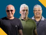 Duas vitórias para três treinadores