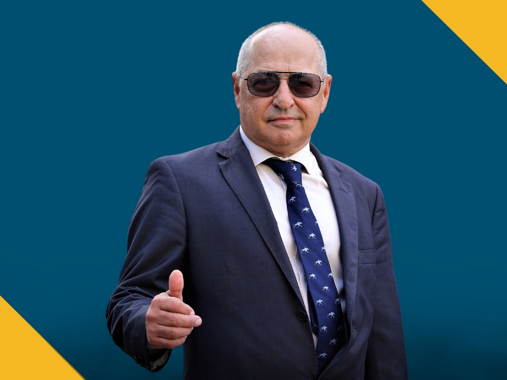 Quatro vezes o campeão Luiz Esteves