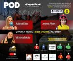 Quarta-Feira (22/07), o podApostar recebe a joqueta Jeane Alves