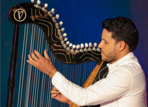Venha para o concerto de harpas internacional gratuito no Jockey: segunda-feira, 27/07